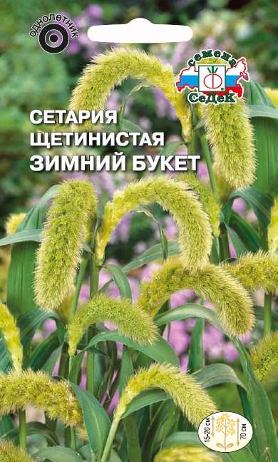 Семена цветов - Сетария Зимний Букет 0,5 г - 2 пакета
